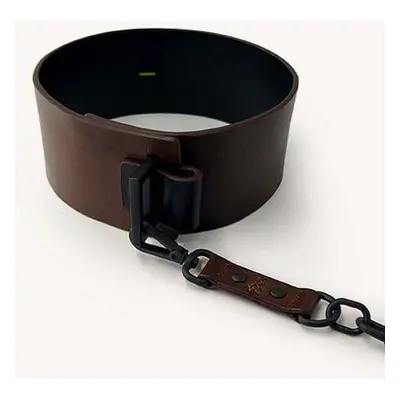 SPNKD | Choke Ketting | Designer Halsband | Chocolade Maat S