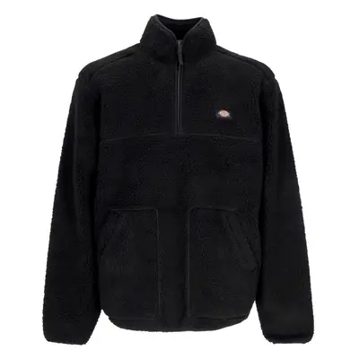 Mount Hope herensweatshirt met hoge hals en kwartrits zwart
