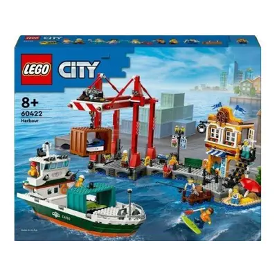 60422 LEGO My City Haven met vrachtschip