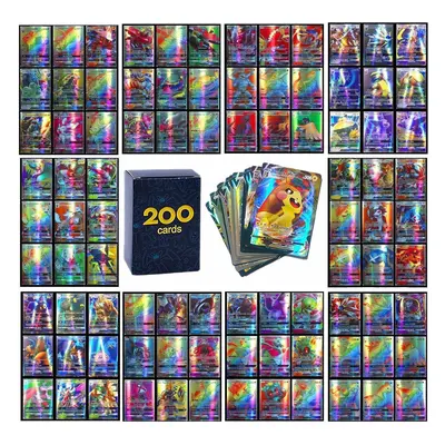 Nieuwe Pokemon Kaarten Shining VSTAR GX EX VMAX MEGA TAG TEAM Energie Trainer Charizard Pikachu 