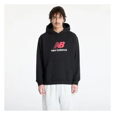 Sweatshirt New Balance Athletics French Terry Logo Hoodie Black