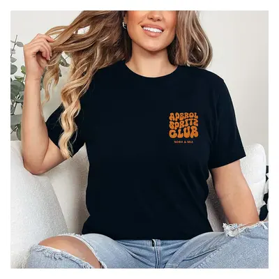Gepersonaliseerd Aperol Spritz Club t-shirt, Verjaardagscadeau, Cadeau haar, Cadeau vriendin, Ca