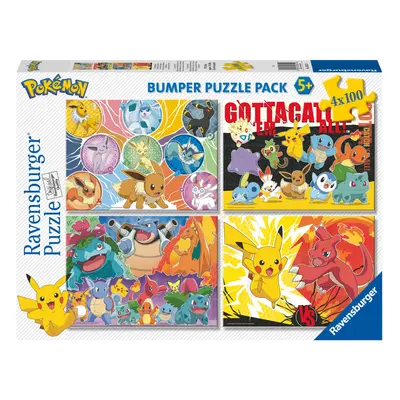 Ravensburger puzzel Pokémon 4 in 1 100 stukjes
