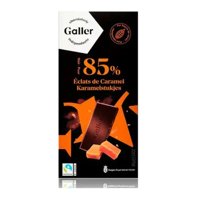 Chocolade tablet Galler Noir Eclats De Caramel, 80 g