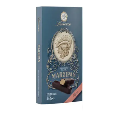Lekkernijen van pure chocolade met marsepein Laurence Marzipan Classic, 140 g