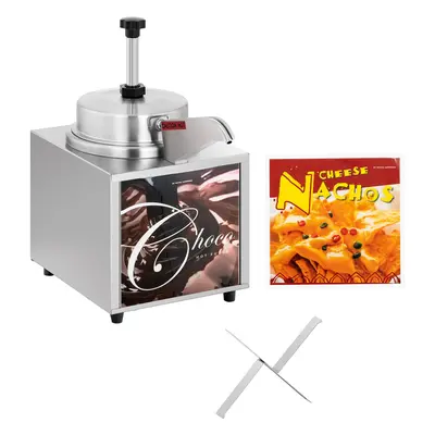 Sausdispenser - met verwarmingsfunctie - nachokaas - chocolade - 3,3 L
