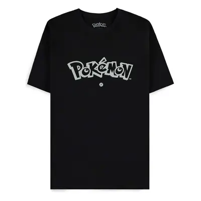Pokémon - Logo - T-Shirt - zwart - XXL - 100% katoen