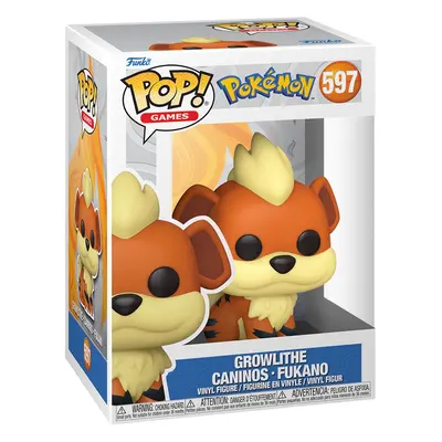 Pokémon - Growlithe POP! Vinyl - Funko Pop - veelkleurig - Onesize - Vinyl
