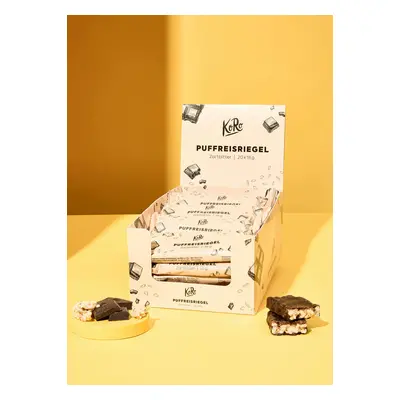 Gepofterijstreep met pure chocolade 20 x 18 g